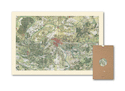 Carte Autour de Paris [édition bilingue]